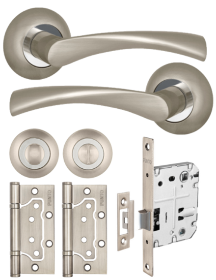 Комплект для межкомнатных дверей сантехнический CRONA