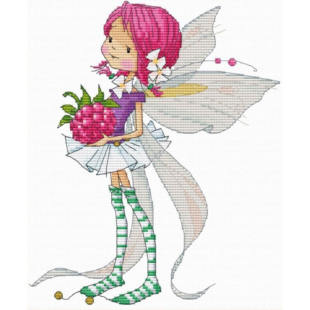 "Феечка с малинкой"- 903-14  вышивка