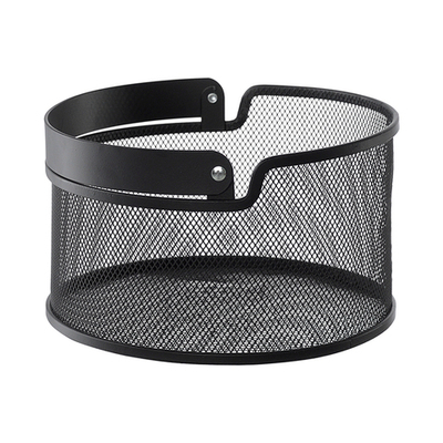 Корзина для хранения круглая ferrant, D20,3х11,5 см, черная