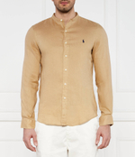 Льняная рубашка POLO RALPH LAUREN - бежевый(710906946)