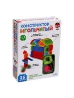 Конструктор игольчатый, 36 деталей