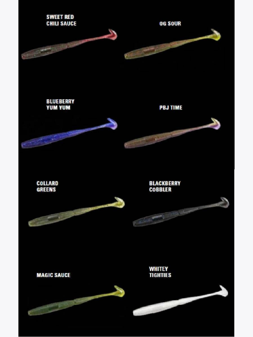 Мягкая приманка 13 FISHING Ninja Worm 5.5"/ CG (7шт./уп.)