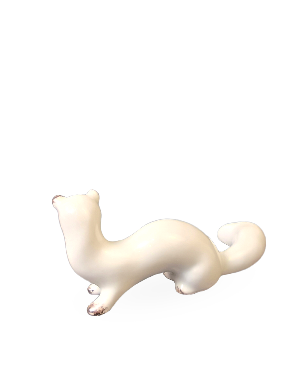 Фарфоровая статуэтка "Ласка" Полонне ЗХК