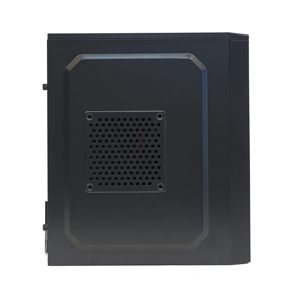 Корпус BaseTech M3404, БП:500W, mATX, чёрный, 2xUSB2, 1xUSB3 (BT-M3404-500W-B)