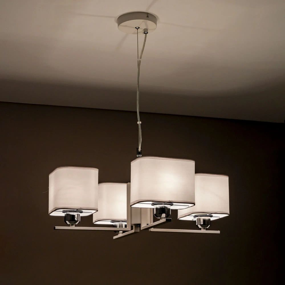 Citilux Тильда CL469245 Люстра подвесная с абажурами Белая