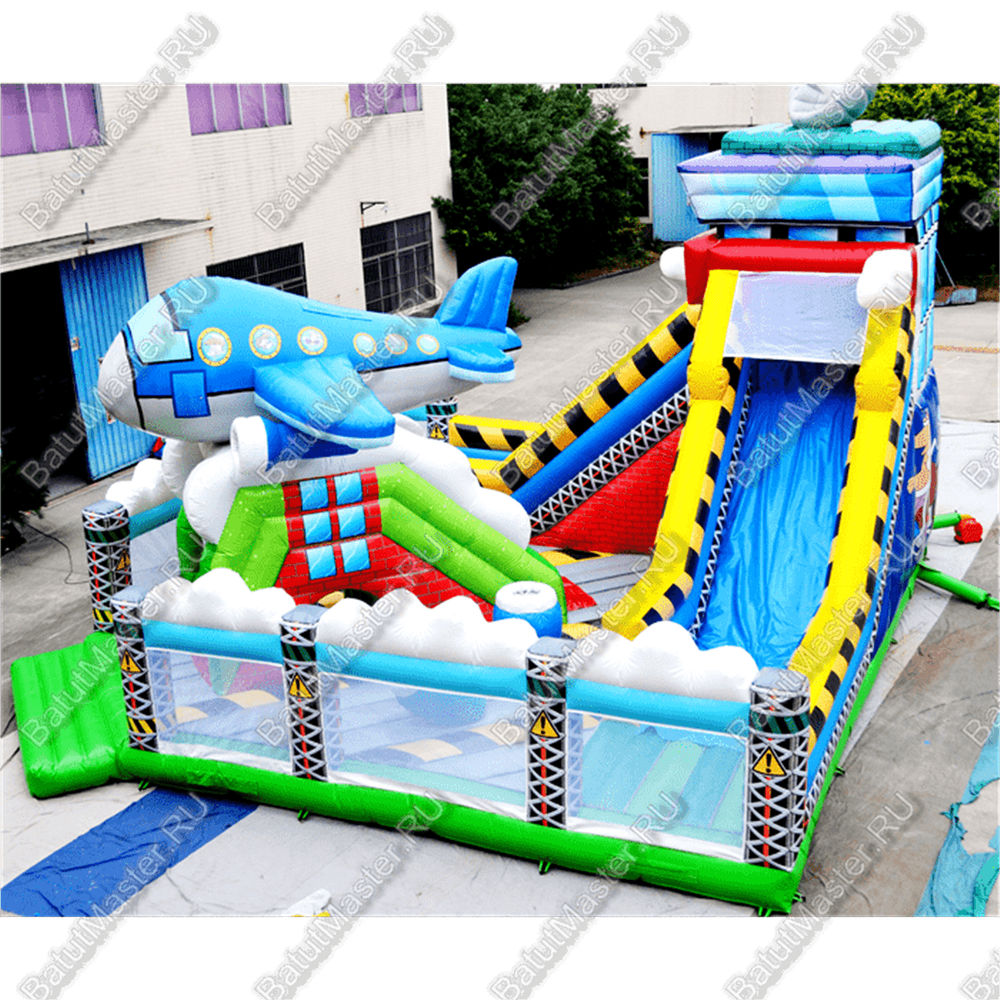 Коммерческий надувной батут "Аэропорт"