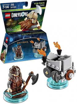 LEGO Dimensions: Fun Pack: Гимли 71220 — Gimli — Лего Измерения