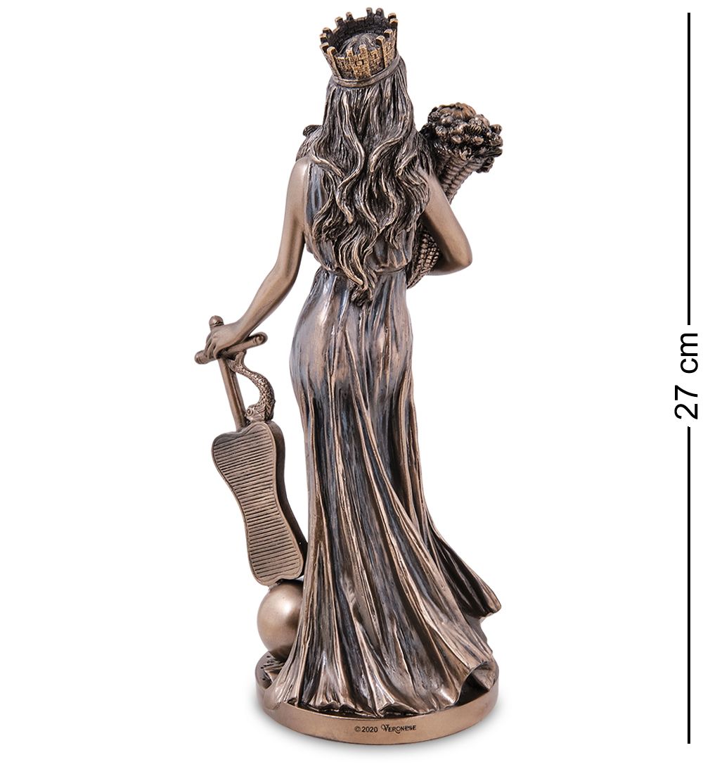 Veronese WS-1247 Статуэтка «Тихе (тюхе) - божество случая, богиня удачи и судьбы»