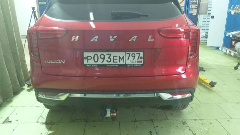 Фаркоп для Haval Jolion 2020- (без электрики) (паспорт и сертификат) AvtoS.HV04