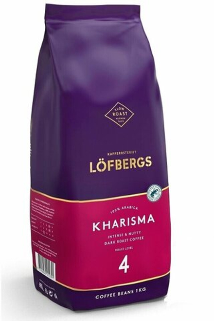 Кофе в зернах Lofbergs Kharisma, 1 кг (Лофбергс)