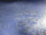 Пластик боковой правый Honda CBR600 F3 PC31 83610-MV9 031839