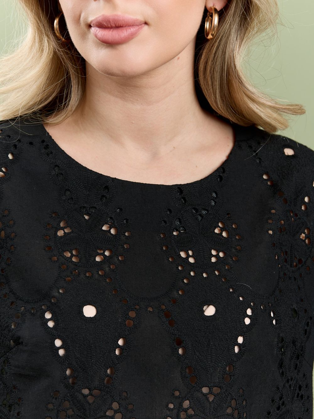 Блузка Милица-1 Виотекс ЧЕРНЫЙ -4