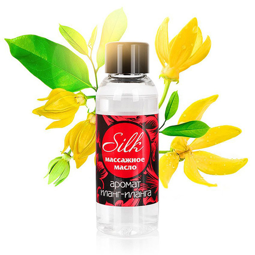 Массажное масло с ароматом иланг-иланга Биоритм Silk 50мл
