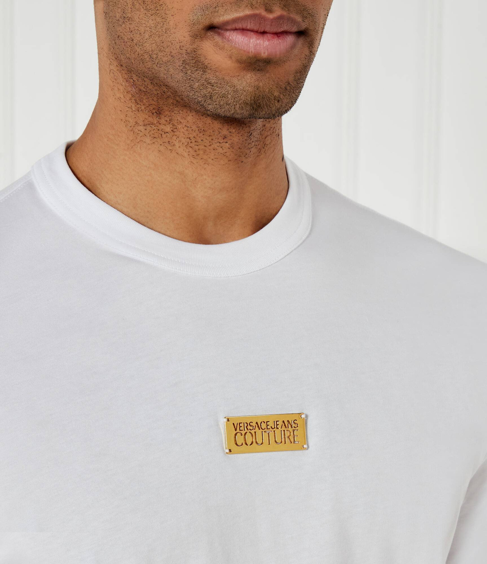 Футболка Versace Jeans Couture - белый(78GAHT08CJ00T)