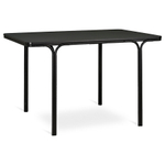 Стол обеденный LATITUDE Ror, 85х120 см, черный