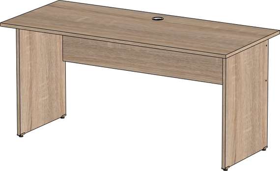 Стол письменный Стандарт Про дуб сонома