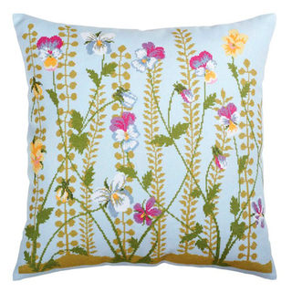 "Лесные фиалки"-СU032  подушка