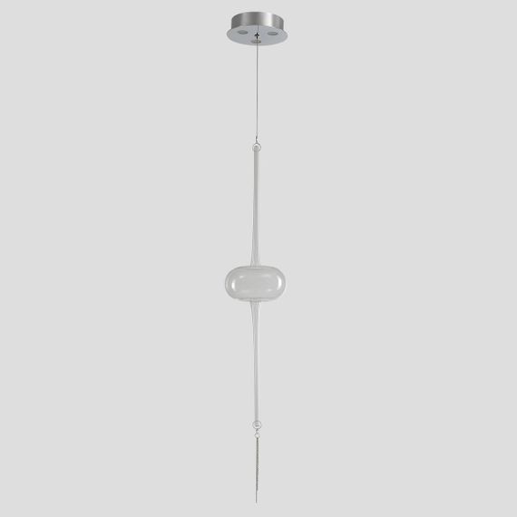 Светильник подвесной Crystal Lux GLASS SP3W LED CHROME