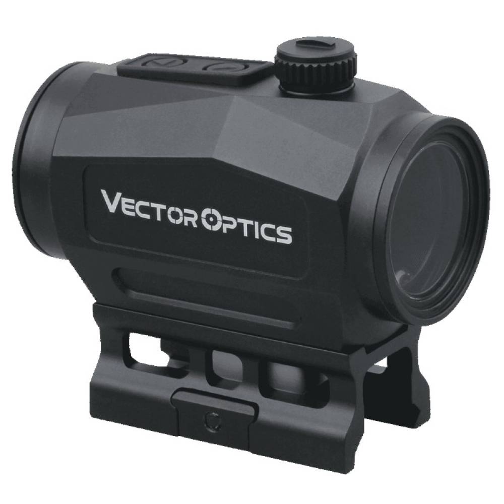 Коллиматорный прицел Vector Optics Scrapper 1x29 (закрытый, объектив 29мм, 2МОА, точка красная, weaver, IP67)