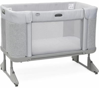 Детская кроватка Chicco Next2Me Forever Ash Grey Cross Coll