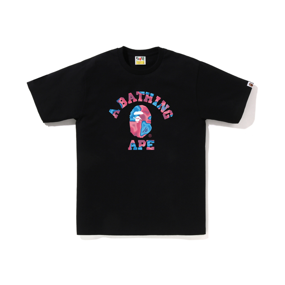 A Bathing Ape Liquid Camo College Tee