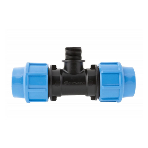 Тройник комбинированный полипропиленовый Джилекс, с наружной резьбой, 32 x 3/4" П x 32 мм