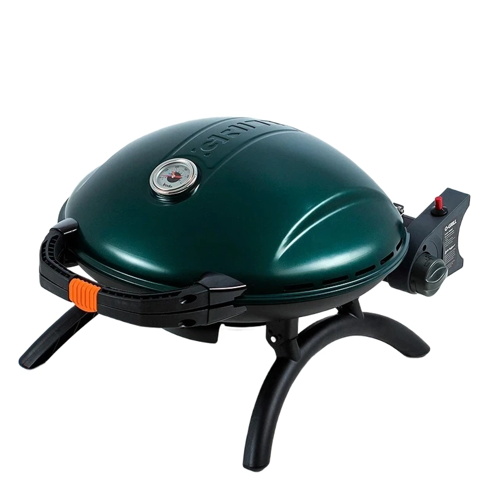 O-Grill 900MT bicolor газовый гриль BLACK- GREEN 900MT_GREEN