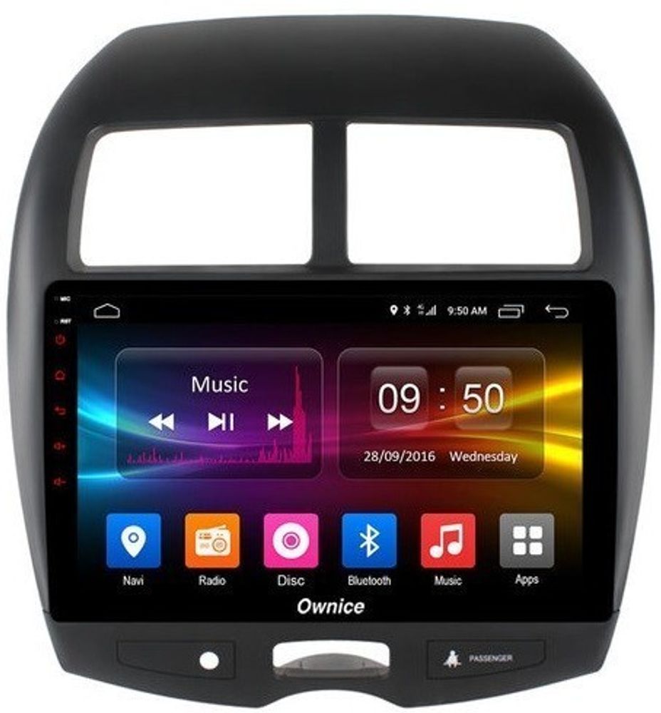 Магнитола для Mitsubishi ASX, Peugeot 4008, Citroen C4 Aircross 2010-2016 - Carmedia OL-1631 QLed, Android 10/12, ТОП процессор, CarPlay, SIM-слот