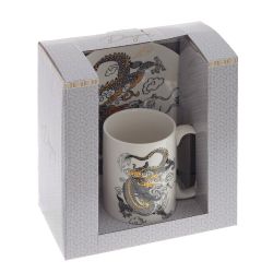 GAEM Кружка с тарелкой, 500 мл, L20 W20 H13 см