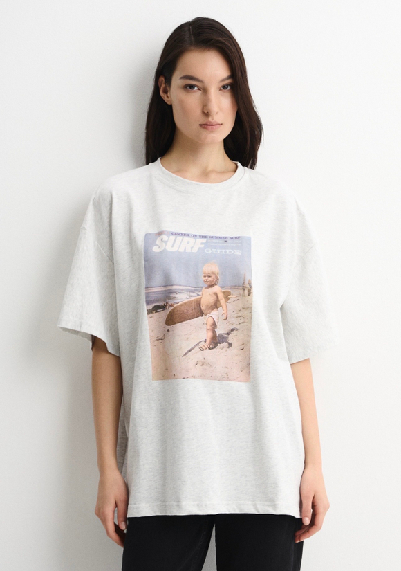 Футболка Surf boy серый