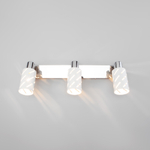 Настенный светильник 20090/3 белый/хром