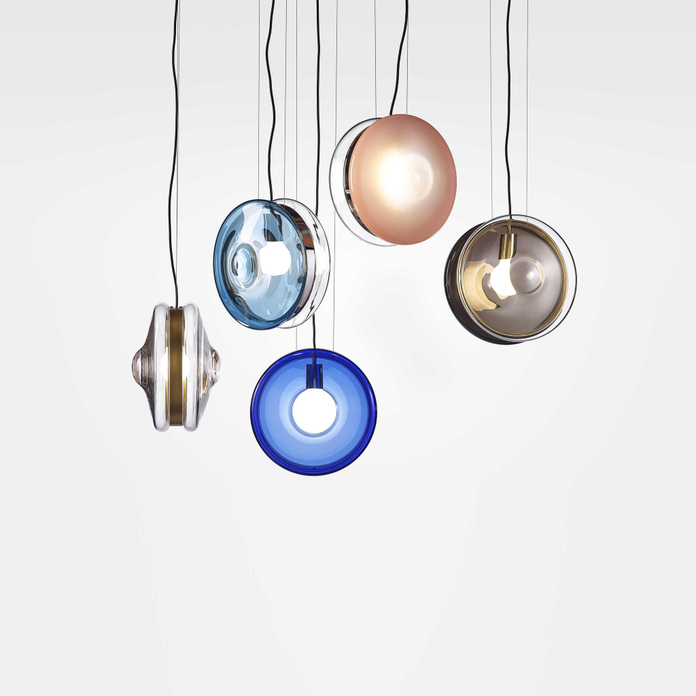 Pendant design lamp  Orbital by Bomma (Blue)