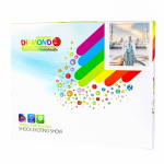 Алмазная мозаика Alingar, на подрамнике, с полным заполнением, (матов.), 30х40 см, 20 цветов, "Девушка у мечети"