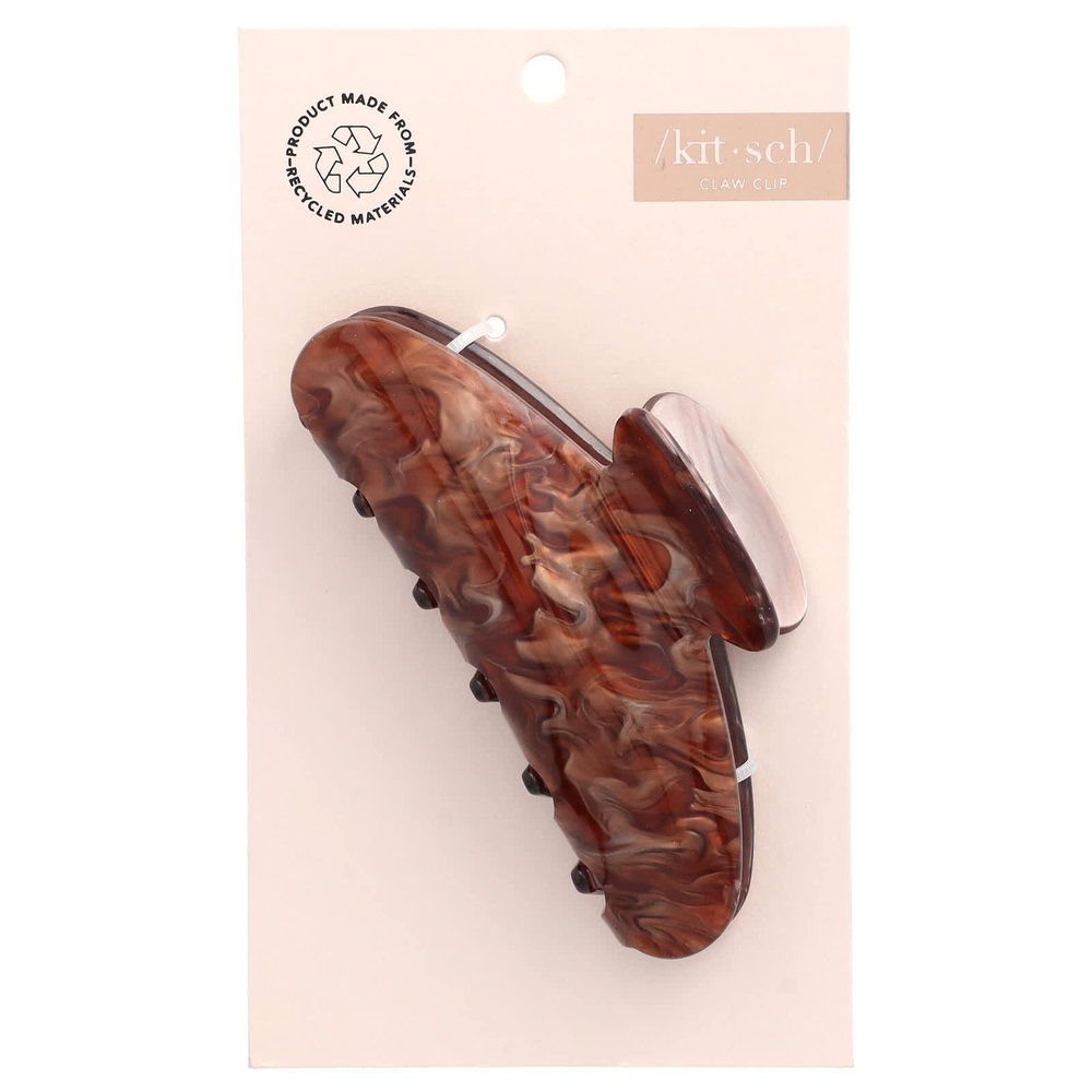 Kitsch, заколка-гвоздик, коричневая, 1 шт.