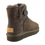 Угги Women's Mini Bailey Button Chocolate