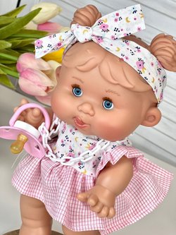 Пупс Nines 26см PEPOTE с закрыв.глазками (N814K1)