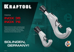 KRAFTOOL INOX-35 и INOX-76 (арт. 23935, 23976), Режущий ролик для трубореза (23992)