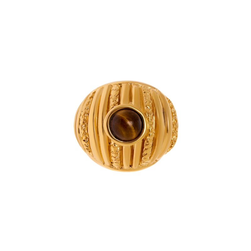 Кольцо Риф – Тигровый Глаз