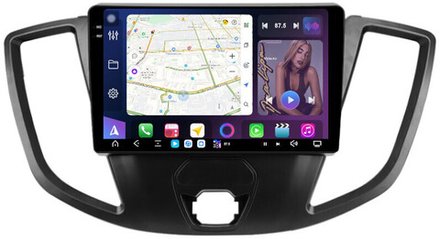Магнитола для Ford Transit 7 2014-2023 - FarCar GX3248M монитор 9.5" 2K QLED на Android 14, TS20, 6+128Гб, CarPlay, 4G SIM-слот