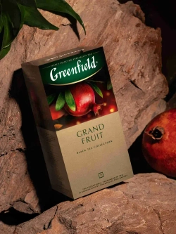 Чай в пакетиках чёрный Greenfield Grand Fruit, 25 шт