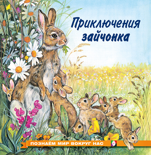 ПМВН. Приключения зайчонка, изд.: Фламинго, авт.: Гурина И.В., серия.: Серия "Познаем мир вокруг нас"   Формат: 21х21 см; 16 цв. стр. + обл.