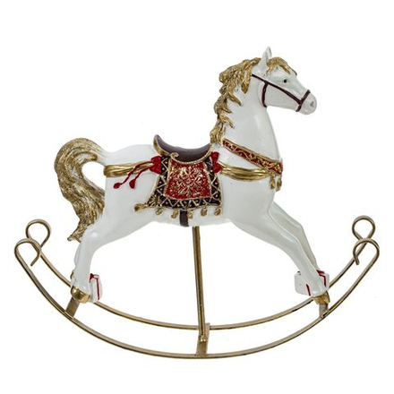 GAEM Фигурка декоративная "Лошадка-качалка", L27 W6 H22 см