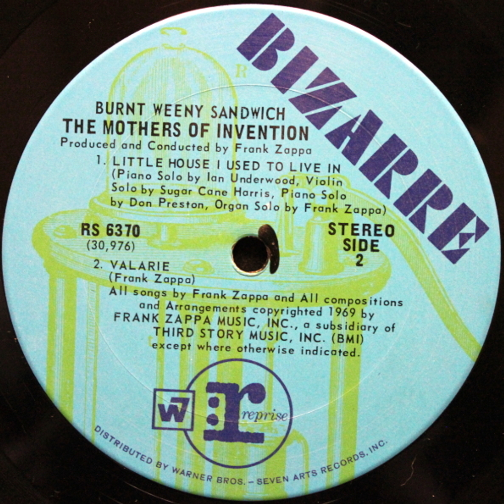 The Mothers Of Invention / Burnt Weeny Sandwich (LP)