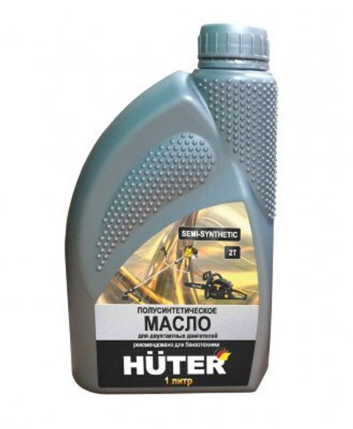 Масло 2Т для двухтактных двигателей,полусинт. Huter 1л 73/8/3/2
