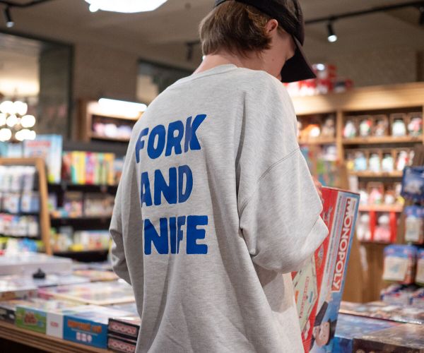 Толстовка F&K меланж серая - фото 12