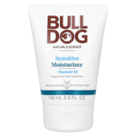 Bulldog Skincare For Men, увлажняющий крем для чувствительной кожи, без отдушки, 100 мл (3,3 жидк. унции)