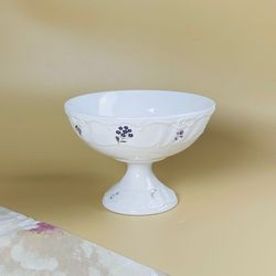 Lenardi 109-218 Конфетница 17см на ножке КРОКУС в под.уп.(х8)Фарфор