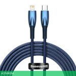 Кабель Baseus Glimmer 20W 2м Blue (CADH000103)