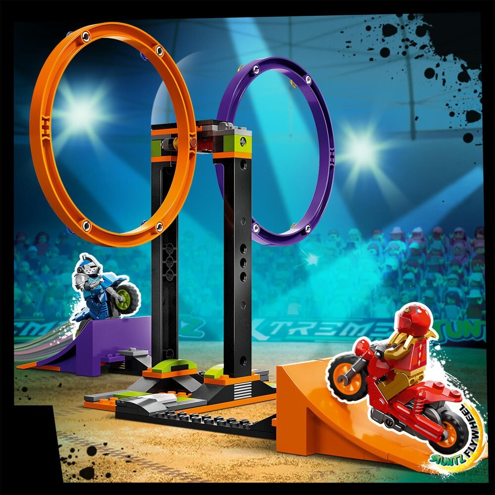 LEGO City Stuntz — Испытание трюков — Вращающиеся круги 60360