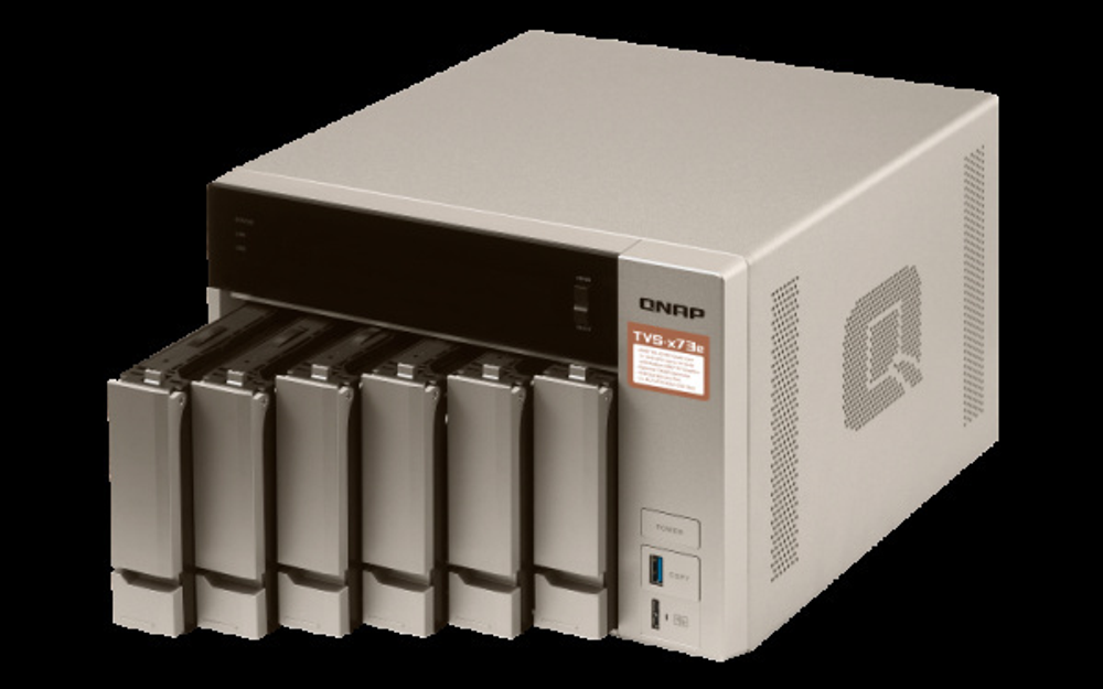 Сетевой RAID-накопитель QNAP  TVS-673e-8G